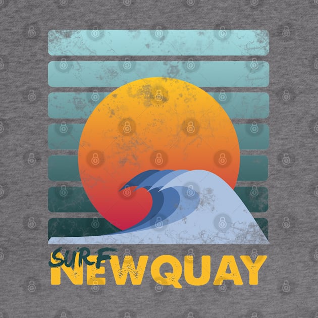 Surf Newquay by Randomart